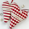 YNWA CELEBRATION HEART - gingham or stripes