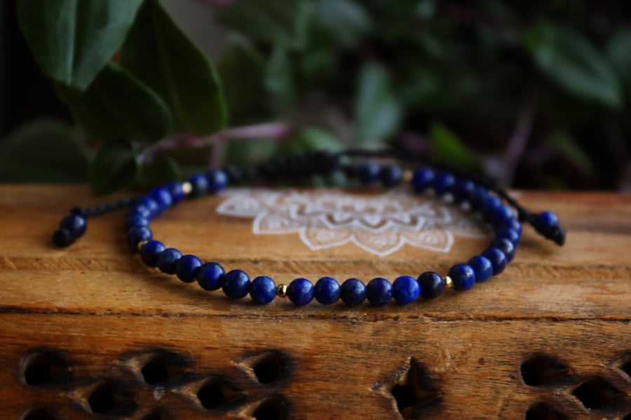 Lapis lazuli bracelet 
