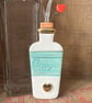 Ceramic Love Spell Potion Bottle decoration Blue
