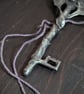 Key of Whispers - hand cast magical pewter key - Image 4