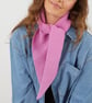 Lambswool neckerchief - thulian pink - Image 3