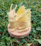 Buttercup Dragon Needlefelt Miniature Dragon Sculpture - Image 1