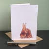 Thoughtful Comforting Card. Personalised for Sympathy, Miss you or Sending hugs 