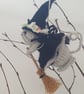 Hand Knitted Mini Witch Mouse -Magda - Image 5