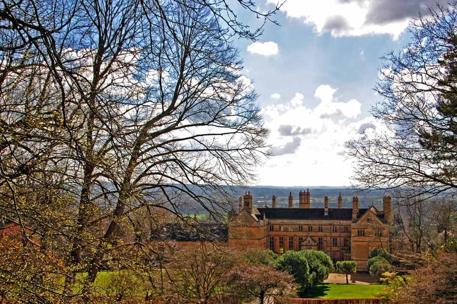 Batsford House Moreton In Marsh Cotswolds UK  Photograph Print