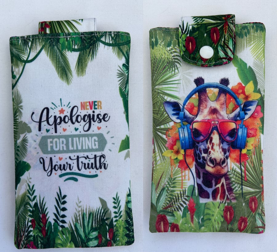 Phone or Glasses Case - Giraffe Dude