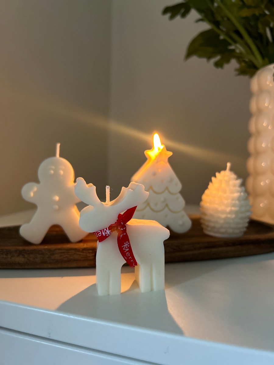  Christmas candles 