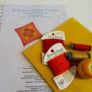 KIT Guilded Lily Pincushion - For adventurous stitchers