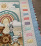 Hand Quilted RainbowFarm With Animals - Image 5
