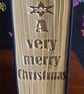 A Very Merry Christmas Tree CUT & FOLD Book folding pattern -EMAILED PDF PATTERN - Image 1