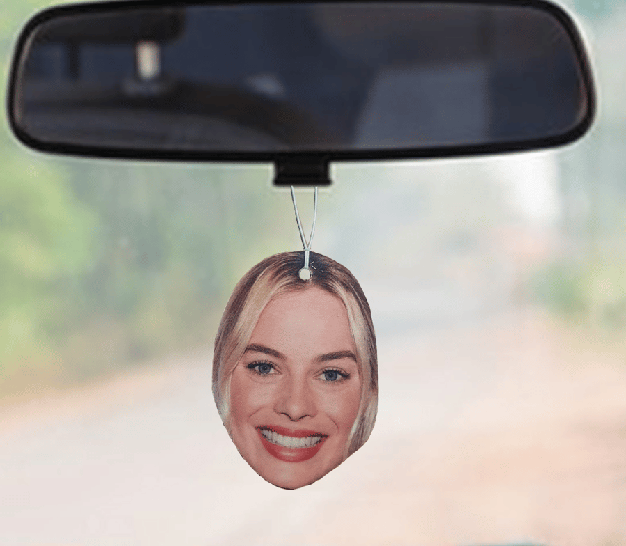 Margot Robbie Car Air Freshener