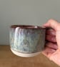 Handmade stoneware mug, 270ml ceramic mug, Homeware gift, summer seconds
