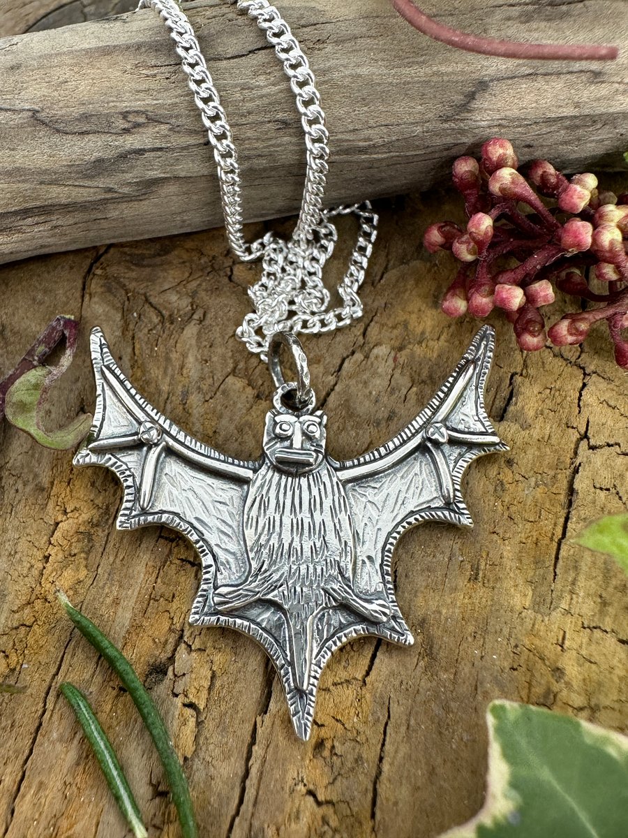 Medieval Bat Pendant