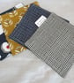 Set of 4 fabric reversible coasters, drink coasters, mats. - Image 6