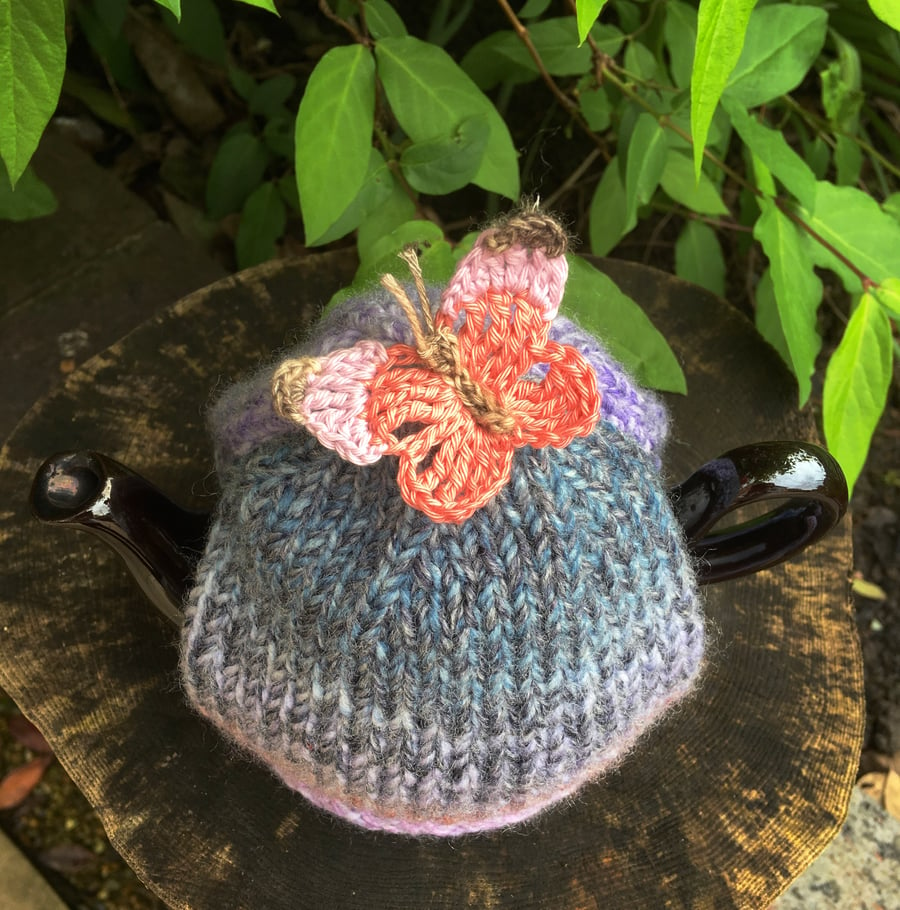 One Cup Butterfly Tea Cosy