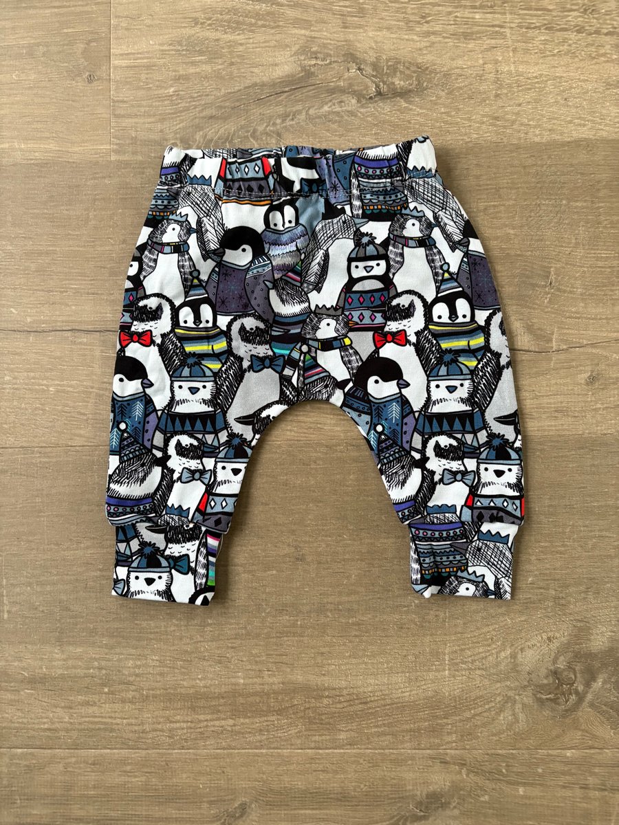 Penguin leggings - up to 3 years