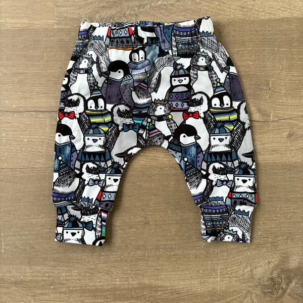 Penguin leggings - up to 3 years