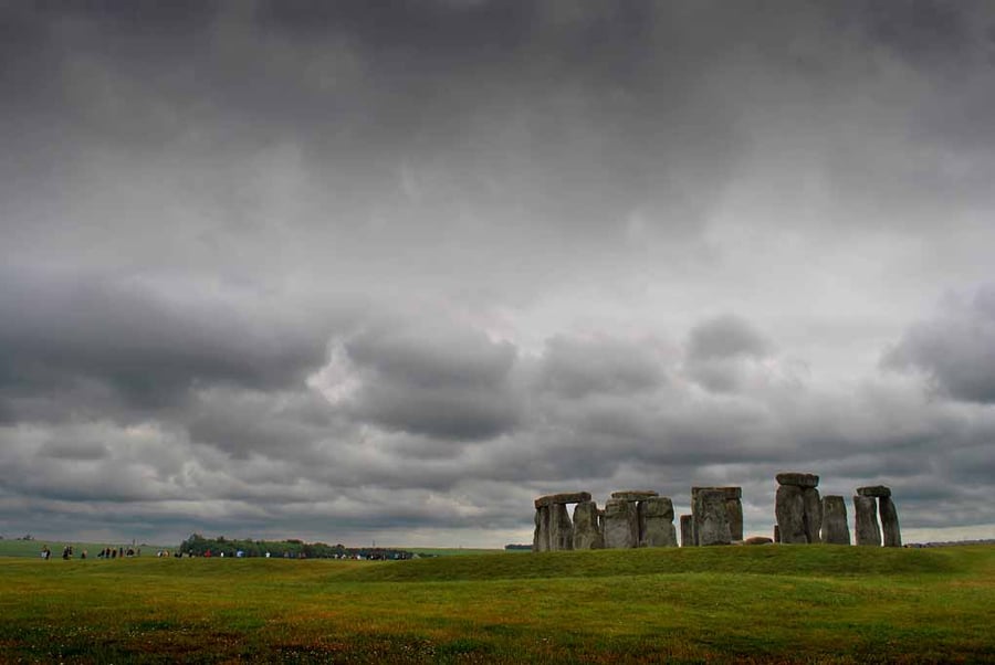 Stonehenge Wiltshire England UK 18"x12" Print