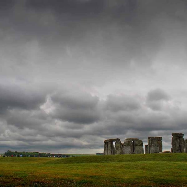 Stonehenge Wiltshire England UK 18"x12" Print