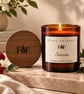 Raspberry, Jasmine & Musk Scented Candle - Coconut Wax - Handmade Gift Box -  - Image 10