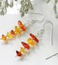 Baltic Amber 925 Sterling Silver Earrings - Image 1