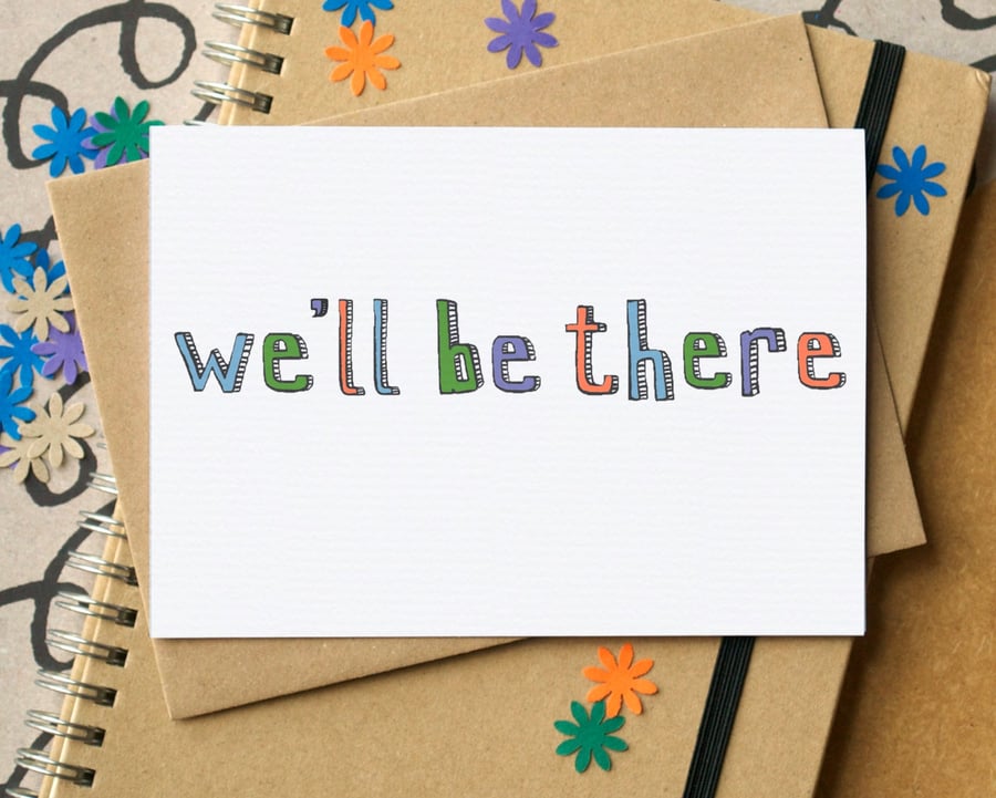 Simple Wedding Acceptance Card