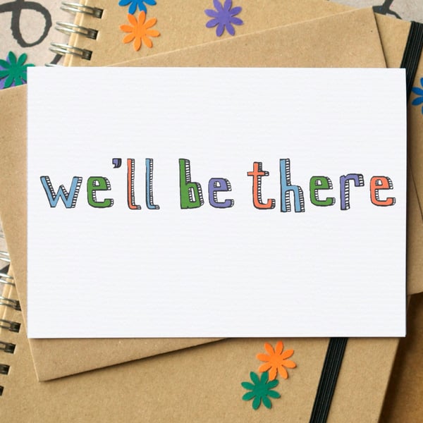 Simple Wedding Acceptance Card