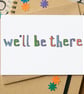 Simple Wedding Acceptance Card - Image 1