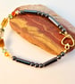 Tourmaline And Hematite Bracelet With Swarovski Crystals - Handmade In Devon - Image 5