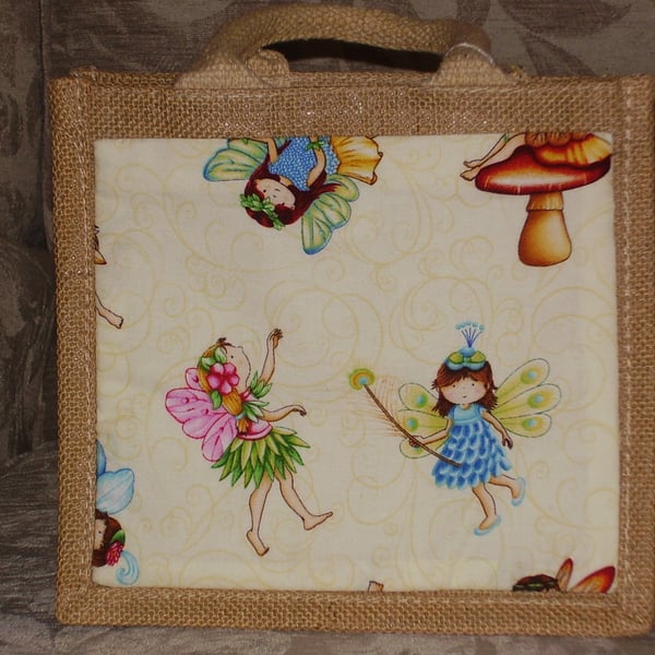 Jute Bag with Padded Handles