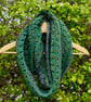 Green Scarf Crochet - Image 1