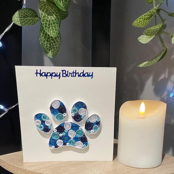 Stunning Handmade Quilled Card