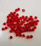 Destash 4mm czech glass bicone beads - Image 6