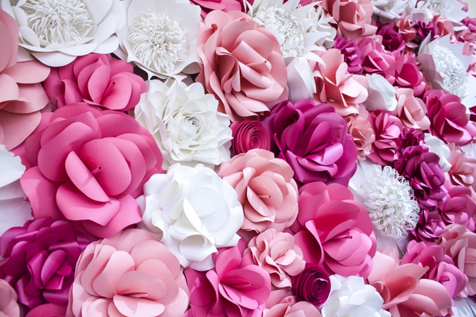 Paper Flower Wedding