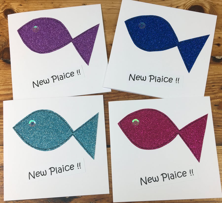 Handmade New Home card, Happy New Home card, New Plaice!! Fun card