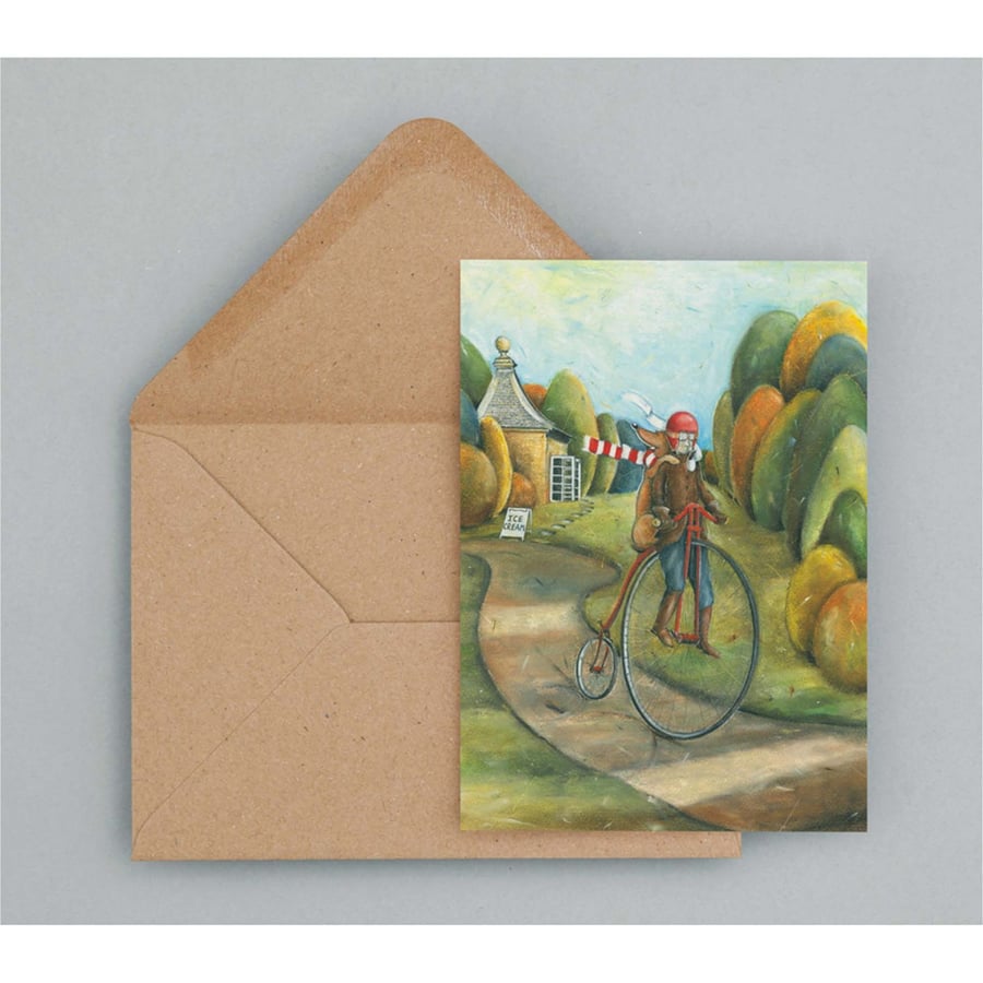 The Balancing Act - Jack & Marjie - Greeting Card - Birthday Card - Blank Card