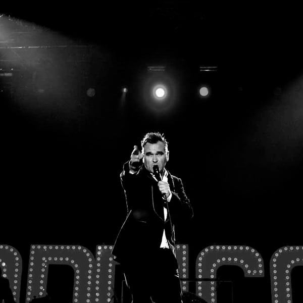 Morrissey Live at Reading Rock Festival Photograph Print