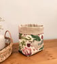 William Morris Strawberry Thief Fabric Storage Basket - Image 2