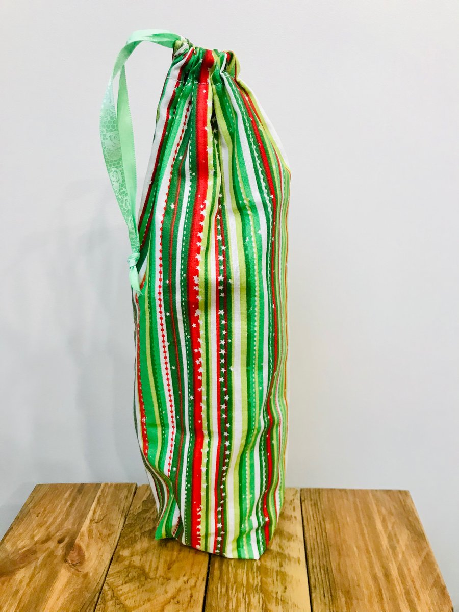 Reusable Cotton Bottle Gift Bag