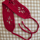 White Crochet Headband