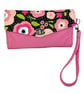 Clutch bag wristlet for phone and cards cash, small phone bag, faux leather conc - Image 1