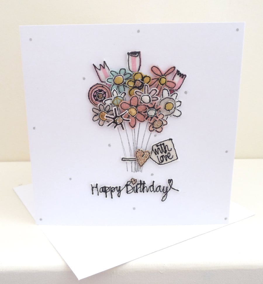 Happy Birthday Square Card