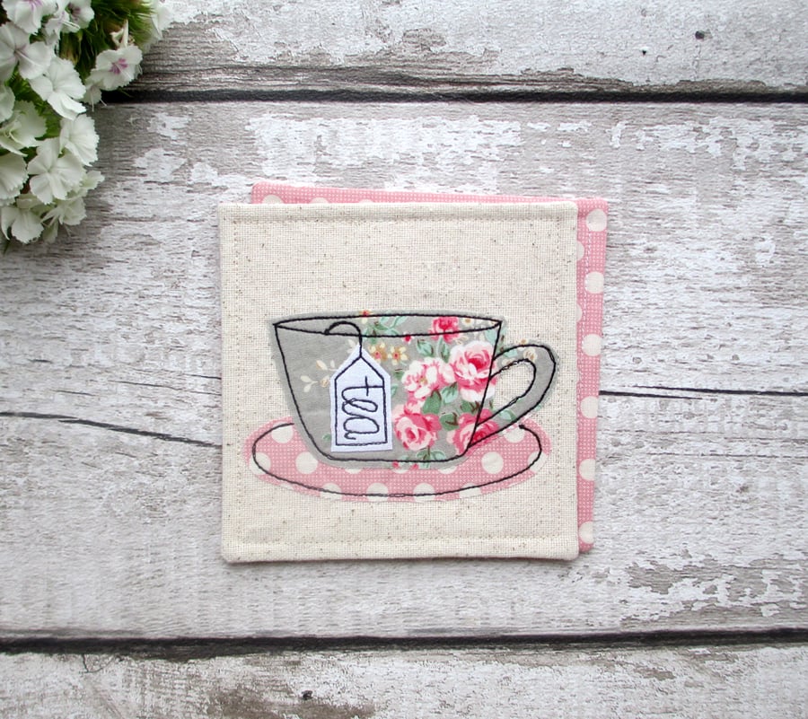 Coaster, tea cup coaster