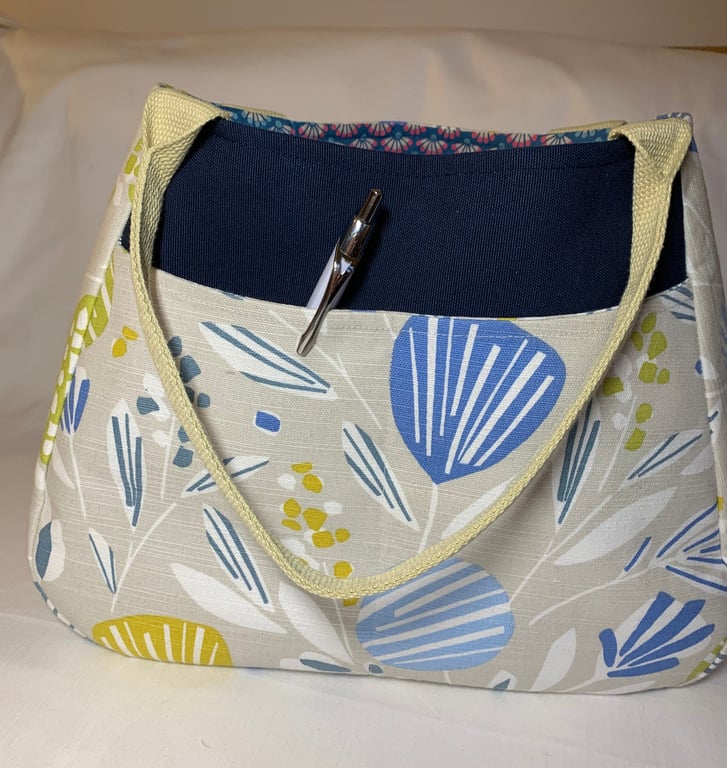 Cotton canvas hand bag
