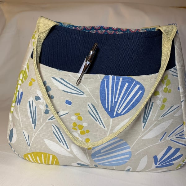 Cotton canvas hand bag