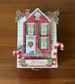 Christmas Home and Candy Canes Jolly Christmas