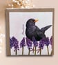 Blackbird Blank Greeting Card - Image 1