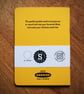 Single A6 ‘Movie’ pocket log book with typographic design cover - Image 2