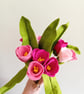 Felt Tulip Bouquet: Handmade Spring Home Decor - Image 9