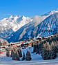 Courchevel 1850 3 Valleys French Alps France Photograph Print